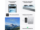 Apple iPhone 15, Negro, 128 GB, 5G, 6.1" OLED Super Retina XDR, Chip A16 Bionic, iOS